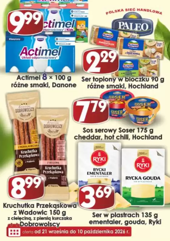 Katalog Delikatesy Paleo | Nasze najlepsze okazje | 2026-09-21T00:00:00.000Z - 2026-10-10T00:00:00.000Z