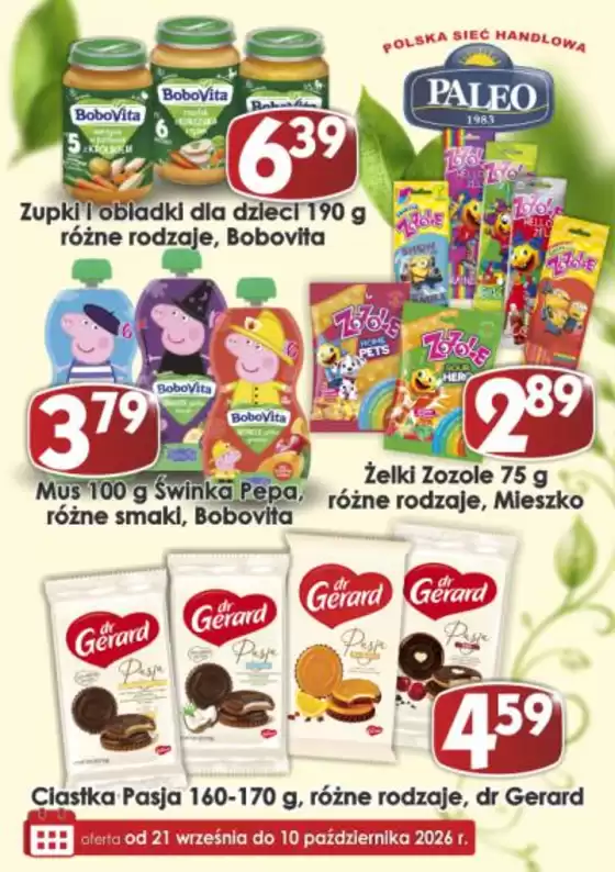 Katalog Delikatesy Paleo | Nasze najlepsze oferty dla Ciebie | 2026-09-21T00:00:00.000Z - 2026-10-10T00:00:00.000Z