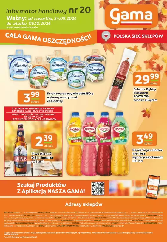 Katalog GAMA | Najlepsze oferty dla wszystkich klientów | 2026-09-24T00:00:00.000Z - 2026-10-06T00:00:00.000Z