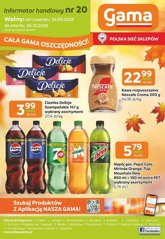 Katalog GAMA | Nowe oferty do odkrycia | 2026-09-24T00:00:00.000Z - 2026-10-06T00:00:00.000Z