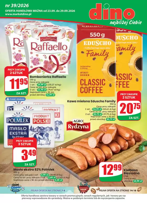 Katalog Dino | Dino 39 26 akcept insert skompresowany | 2026-09-23T00:00:00.000Z - 2026-09-29T00:00:00.000Z