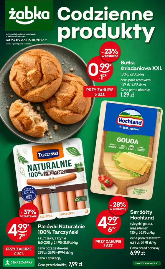 Katalog Żabka | Atrakcyjne oferty specjalne dla wszystkich | 2026-09-23T00:00:00.000Z - 2026-10-06T00:00:00.000Z