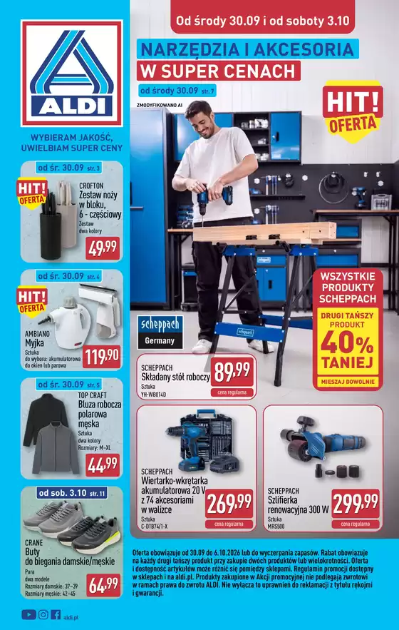 Katalog Aldi | Oferty dla łowców okazji | 2026-09-30T00:00:00.000Z - 2026-10-06T00:00:00.000Z