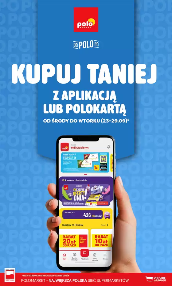 Katalog POLOmarket | Taniej z aplikacją POLOmarket do 29.09 (G39) | 2026-09-23T00:00:00.000Z - 2026-09-29T00:00:00.000Z