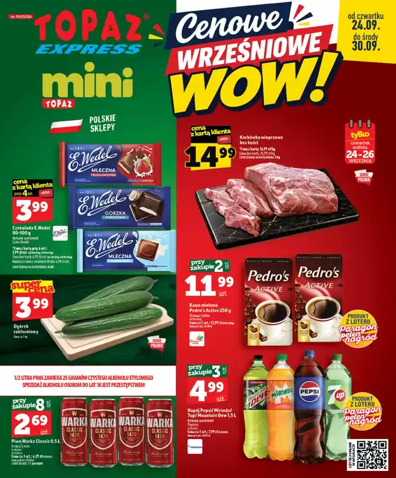 Katalog Topaz | Aktualne okazje i oferty | 2026-09-24T00:00:00.000Z - 2026-09-30T00:00:00.000Z