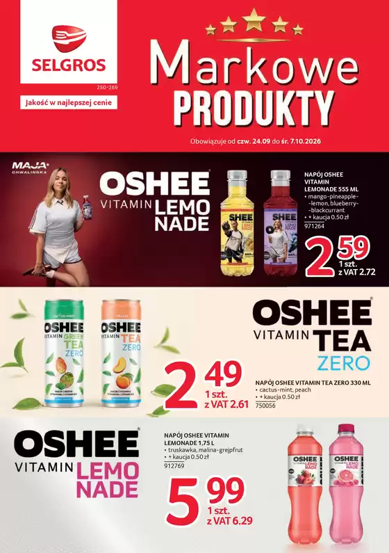 Katalog Selgros | Katalog Markowe Produkty | 2026-09-24T00:00:00.000Z - 2026-10-07T00:00:00.000Z