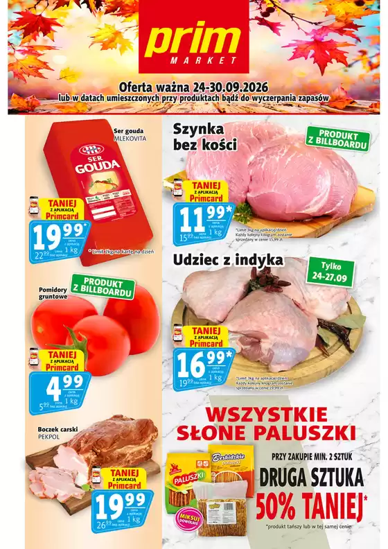 Katalog Prim Market | Najlepsze oferty dla oszczędnych | 2026-09-24T00:00:00.000Z - 2026-09-30T00:00:00.000Z