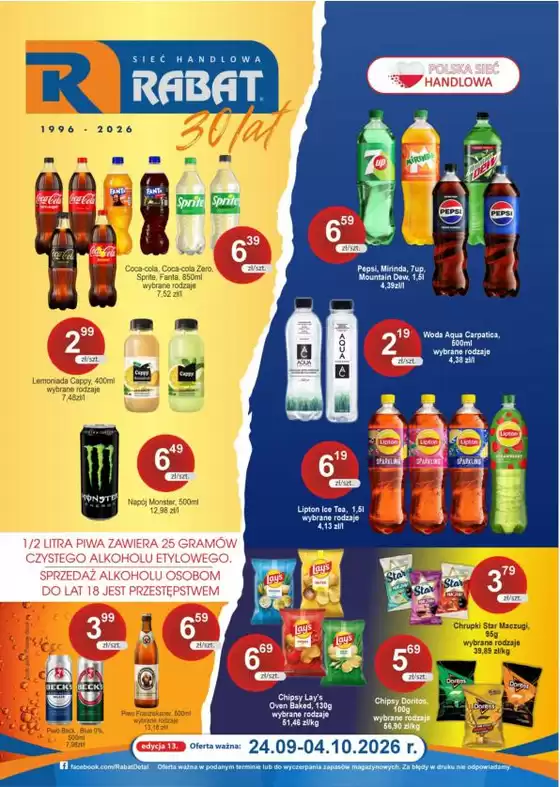 Katalog Rabat w: Kisiny | Szeroki wybór ofert | 2026-09-24T00:00:00.000Z - 2026-10-04T00:00:00.000Z