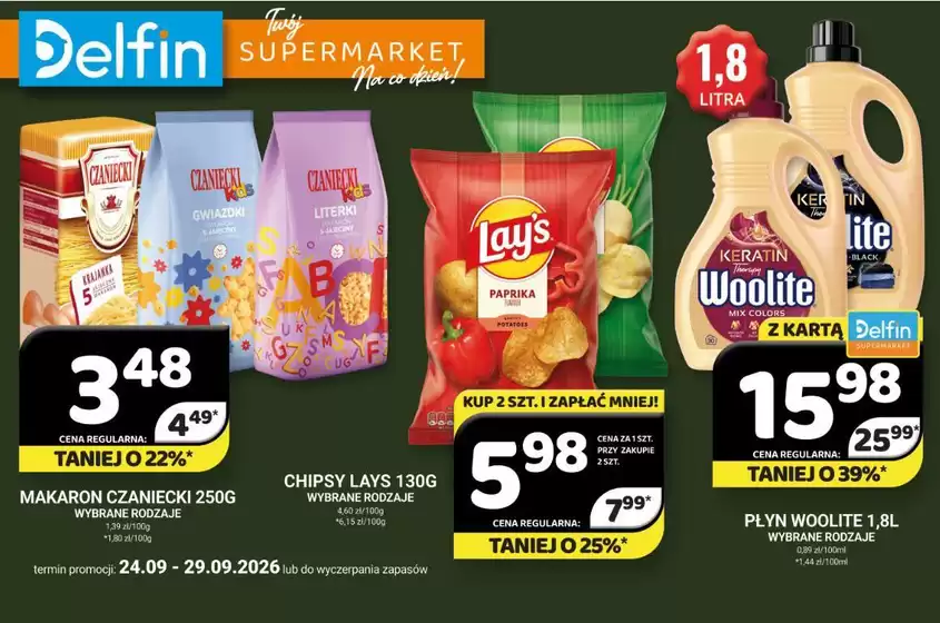 Katalog Delfin | Ekskluzywne oferty i okazje | 2026-09-24T00:00:00.000Z - 2026-09-29T00:00:00.000Z