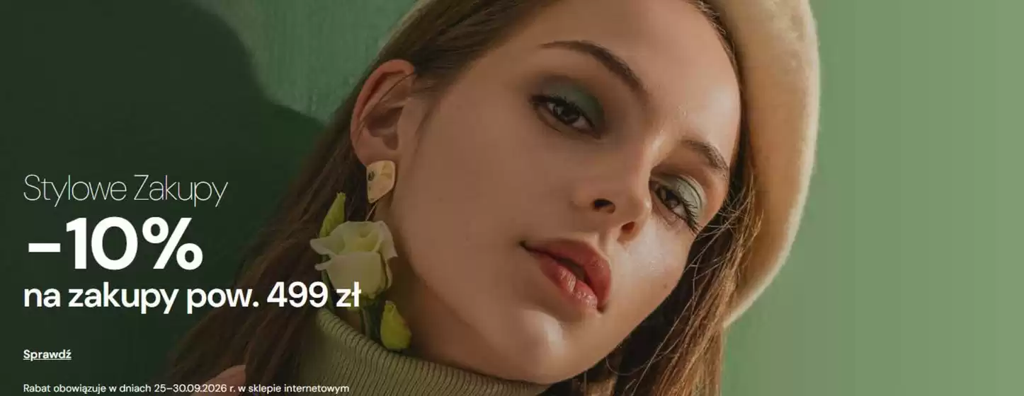 Katalog Dekoria | Stylowe Zakupy -10% na zakupy pow. 499 zł | 2026-09-25T00:00:00.000Z - 2026-09-30T00:00:00.000Z
