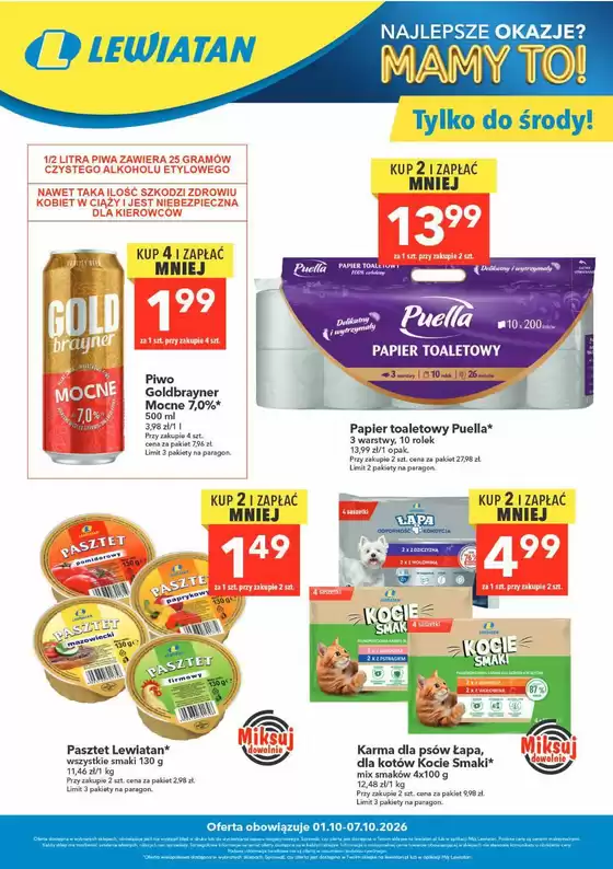 Katalog Lewiatan w: Rogów Opolski | Atrakcyjne oferty specjalne dla wszystkich | 2026-10-01T00:00:00.000Z - 2026-10-07T00:00:00.000Z