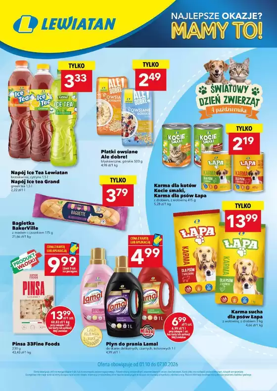 Katalog Lewiatan w: Rogów Opolski | Oszczędzaj teraz dzięki naszym ofertom | 2026-10-01T00:00:00.000Z - 2026-10-07T00:00:00.000Z