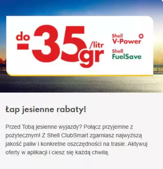 Katalog SHELL | Łap jesienne rabaty! | 2026-09-29T00:00:00.000Z - 2026-10-18T00:00:00.000Z