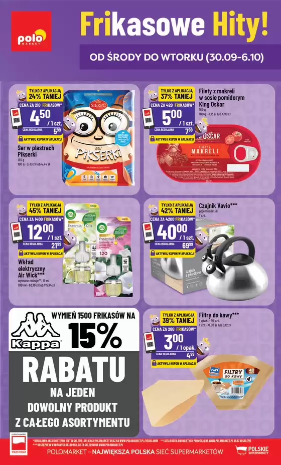 Katalog POLOmarket | Wyjątkowe Frikasy POLOmarket do 06.10 (G40) | 2026-09-30T00:00:00.000Z - 2026-10-06T00:00:00.000Z