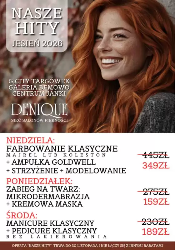 Katalog Denique | Nasze hity  | 2026-09-29T00:00:00.000Z - 2026-10-30T00:00:00.000Z