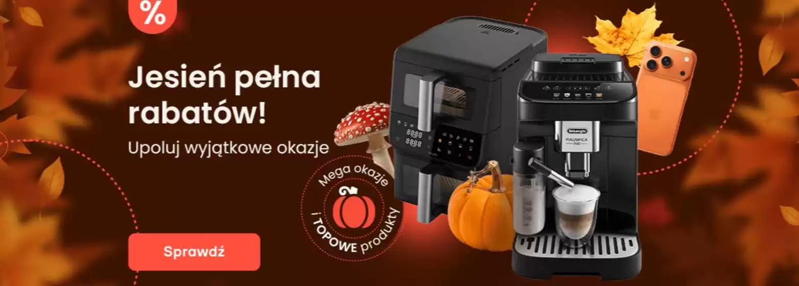 Katalog Morele | Jesień pełna rabatów! | 2026-09-29T00:00:00.000Z - 2026-10-18T00:00:00.000Z