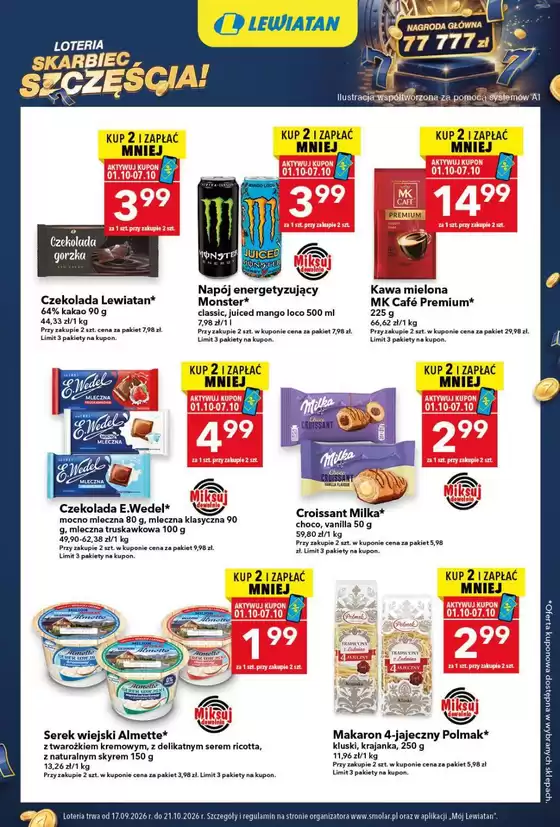 Katalog Lewiatan w: Biała Podlaska | Ekskluzywne oferty i okazje | 2026-09-17T00:00:00.000Z - 2026-10-21T00:00:00.000Z