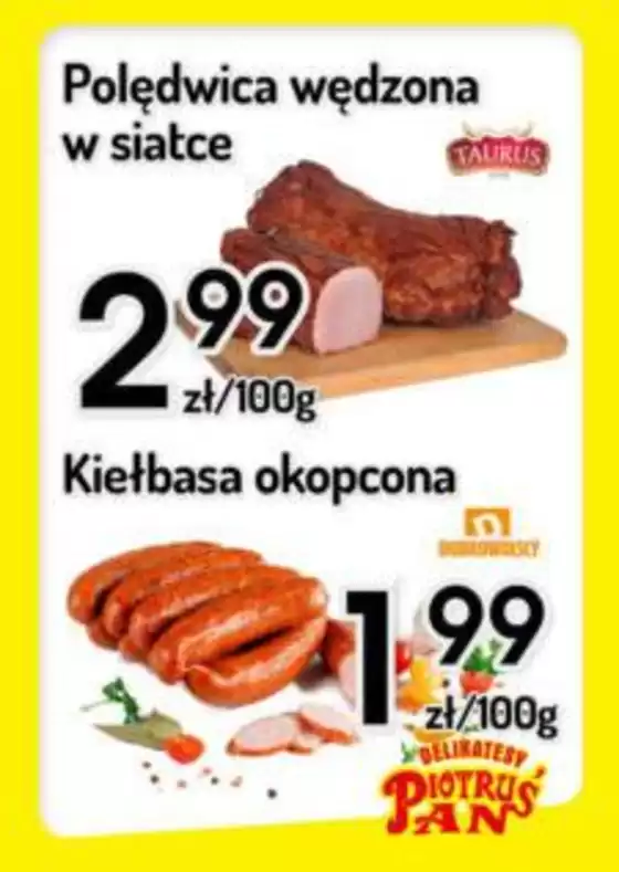 Katalog Delikatesy Piotruś Pan w: Goniądz | Ekskluzywne oferty i okazje | 2026-09-30T00:00:00.000Z - 2026-10-14T00:00:00.000Z