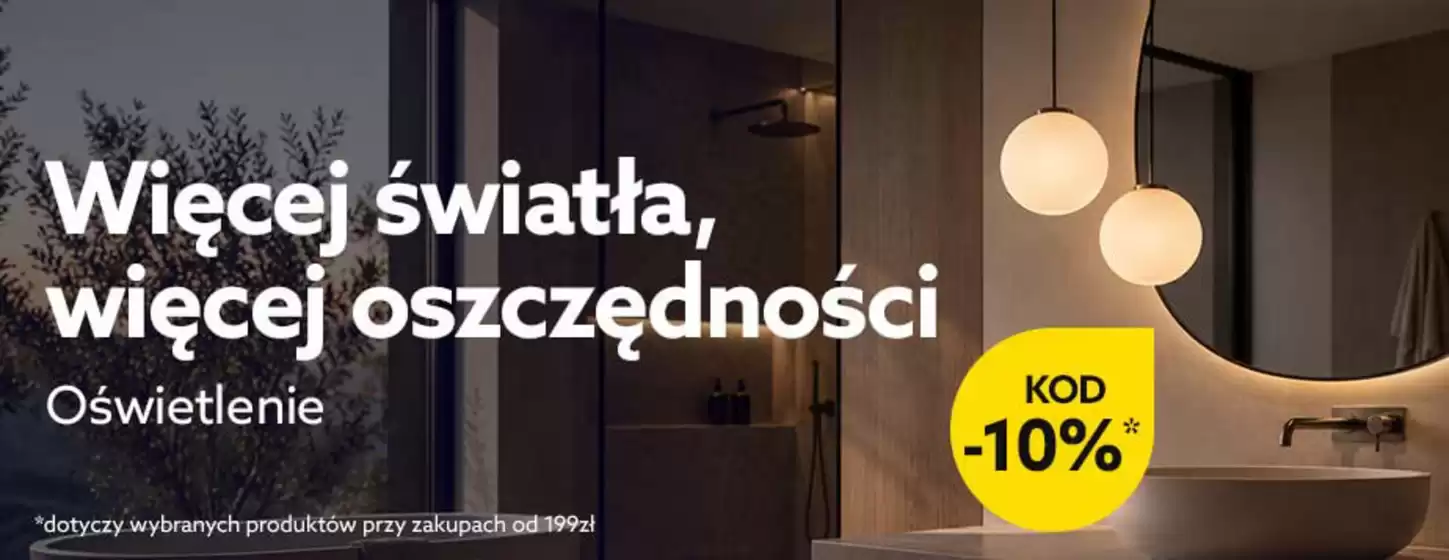 Katalog Łazienkaplus.pl w: Myszków | - 10 % | 2026-09-30T00:00:00.000Z - 2026-10-18T00:00:00.000Z