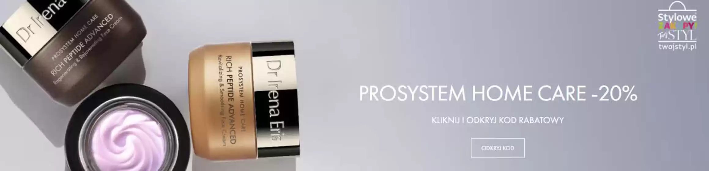 Katalog Dr Irena Eris w: Stryków | - 20 %  | 2026-09-30T00:00:00.000Z - 2026-10-18T00:00:00.000Z