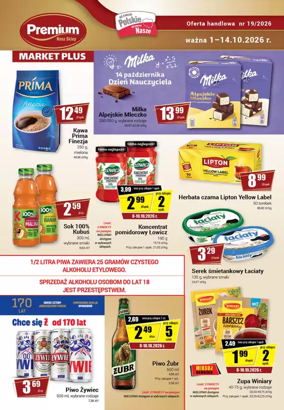 Katalog Nasz Sklep w: Bratkowice | Aktualne promocje specjalne | 2026-10-01T00:00:00.000Z - 2026-10-14T00:00:00.000Z