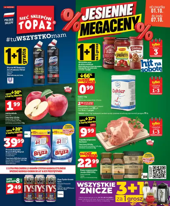 Katalog Topaz | Topaz gazetka | 2026-10-01T00:00:00.000Z - 2026-10-07T00:00:00.000Z