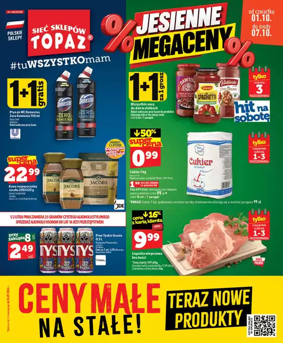 Katalog Topaz | Szeroki wybór ofert | 2026-10-01T00:00:00.000Z - 2026-10-07T00:00:00.000Z