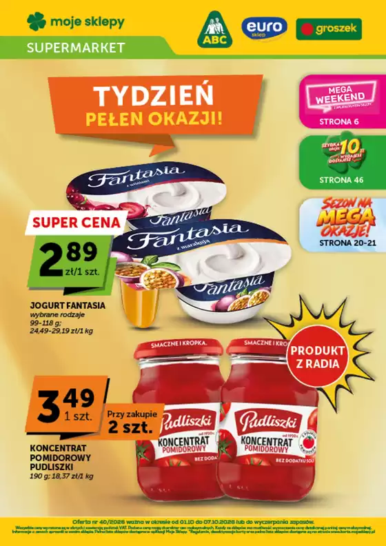 Katalog Euro Sklep w: Radgoszcz | Euro Sklep gazetka | 2026-10-01T00:00:00.000Z - 2026-10-07T00:00:00.000Z
