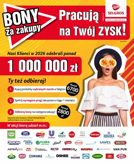Katalog Selgros | Bony za zakupy | 2026-10-01T00:00:00.000Z - 2026-12-31T00:00:00.000Z