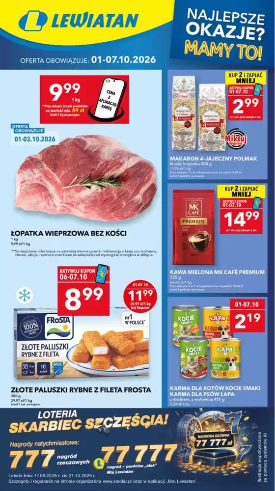Katalog Lewiatan | Oferty dla łowców okazji | 2026-07-01T00:00:00.000Z - 2026-10-31T00:00:00.000Z