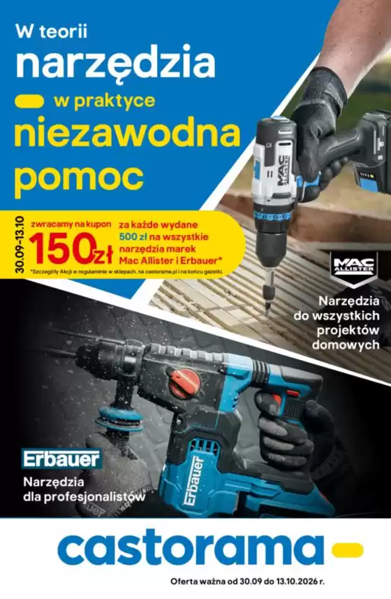 Katalog Castorama | Castorama gazetka | 2026-09-30T00:00:00.000Z - 2026-10-13T00:00:00.000Z