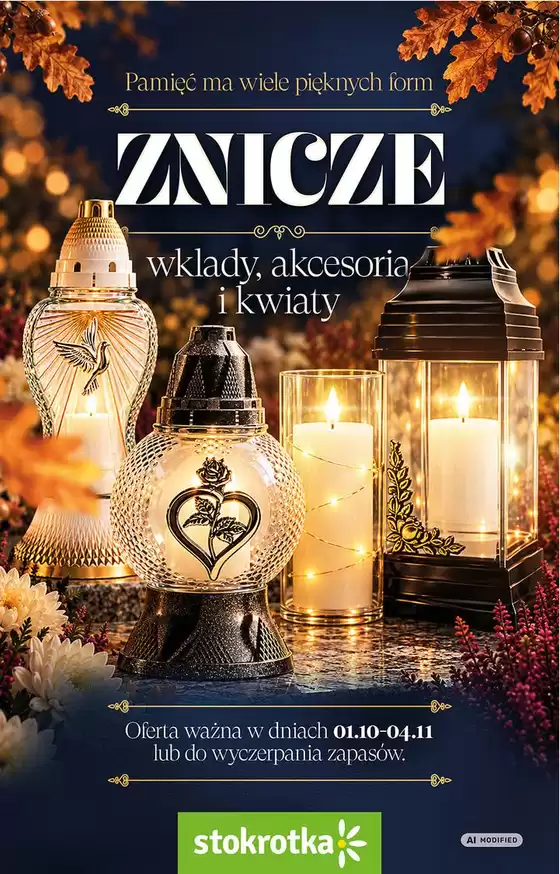 Katalog Stokrotka | Katalog Znicze | 2026-10-01T00:00:00.000Z - 2026-11-04T00:00:00.000Z