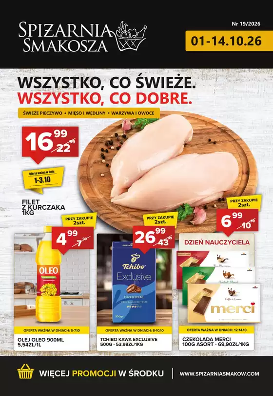 Katalog Spiżarnia w: Trzebinia | Wszystko, co świeże. Wszystko, co dobre. | 2026-10-01T00:00:00.000Z - 2026-10-14T00:00:00.000Z