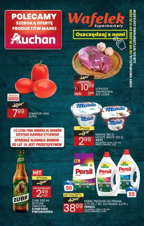Katalog Wafelek | Ekskluzywne okazje | 2026-10-05T00:00:00.000Z - 2026-10-17T00:00:00.000Z
