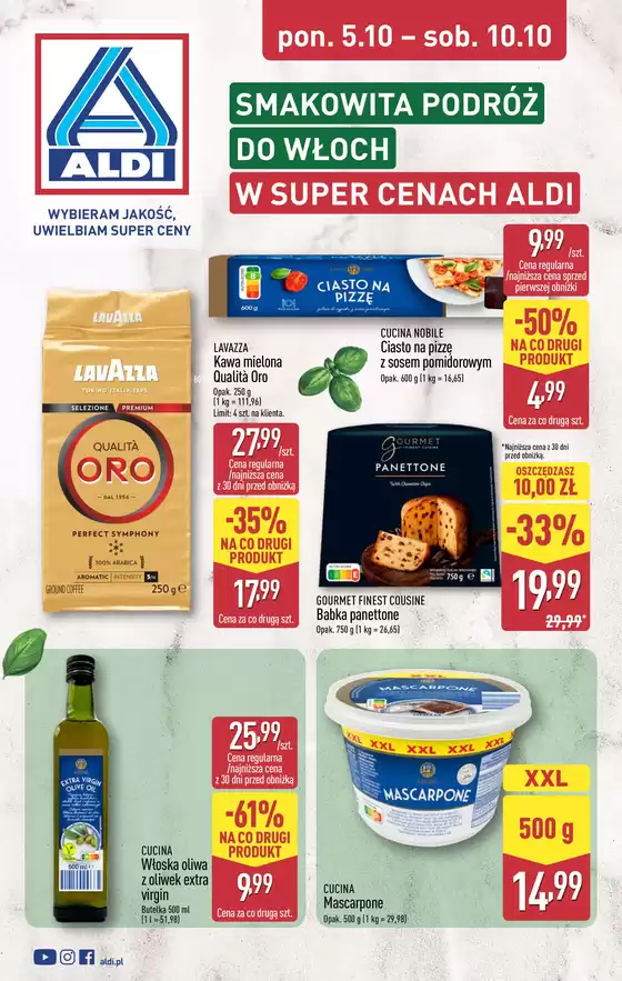 Katalog Aldi | Ekskluzywne okazje | 2026-10-05T00:00:00.000Z - 2026-10-10T00:00:00.000Z