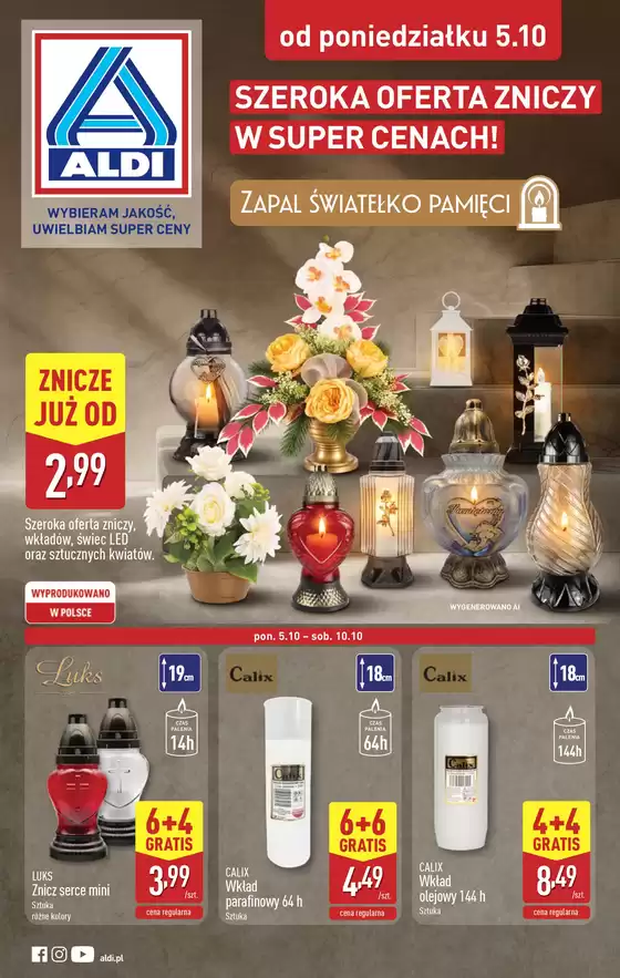 Katalog Aldi | Nasze najlepsze oferty dla Ciebie | 2026-10-05T00:00:00.000Z - 2026-10-10T00:00:00.000Z