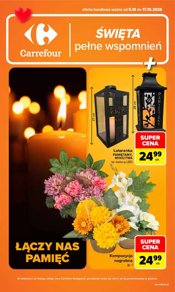 Katalog Carrefour | Gazetka Carrefour ŚWIĘTA pełne wspomnień | 2026-10-04T00:00:00.000Z - 2026-10-17T00:00:00.000Z