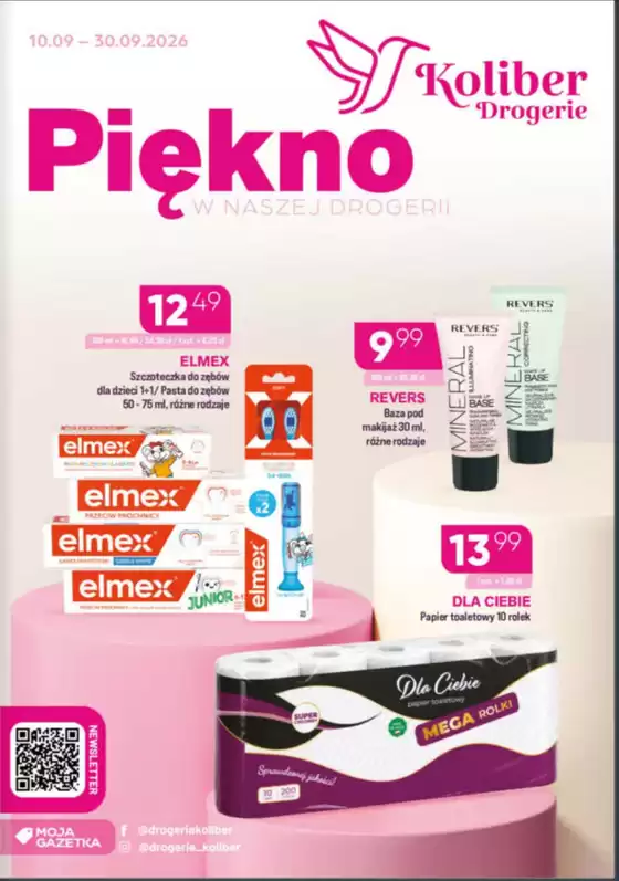 Katalog Drogerie Koliber w: Włocławek | Wrzesień 2026 | 2026-10-10T00:00:00.000Z - 2026-10-30T00:00:00.000Z