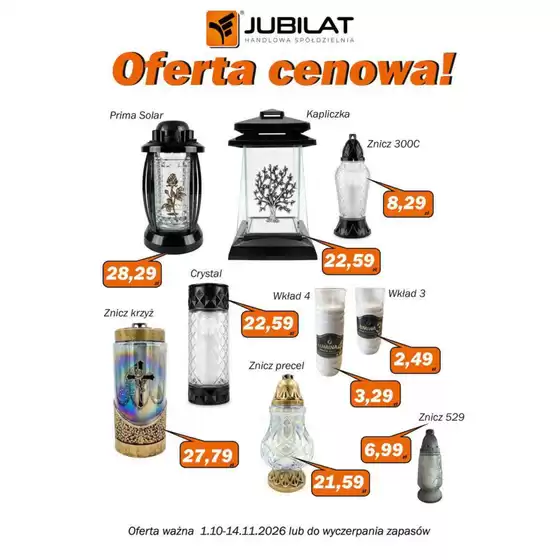 Katalog Jubilat | Oferta cenowa! | 2026-10-05T00:00:00.000Z - 2026-11-14T00:00:00.000Z