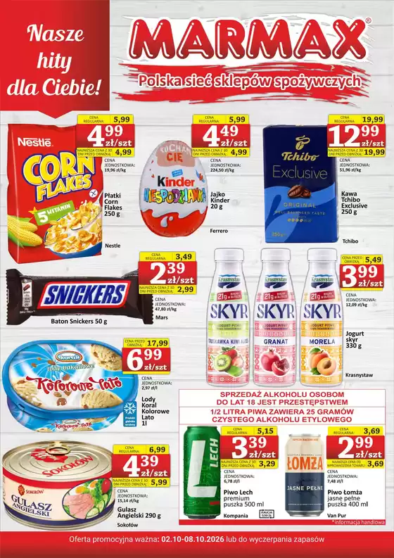 Katalog Marmax w: Mała Wieś | Nasze hity dla Ciebie już czekają | 2026-10-05T00:00:00.000Z - 2026-10-08T00:00:00.000Z