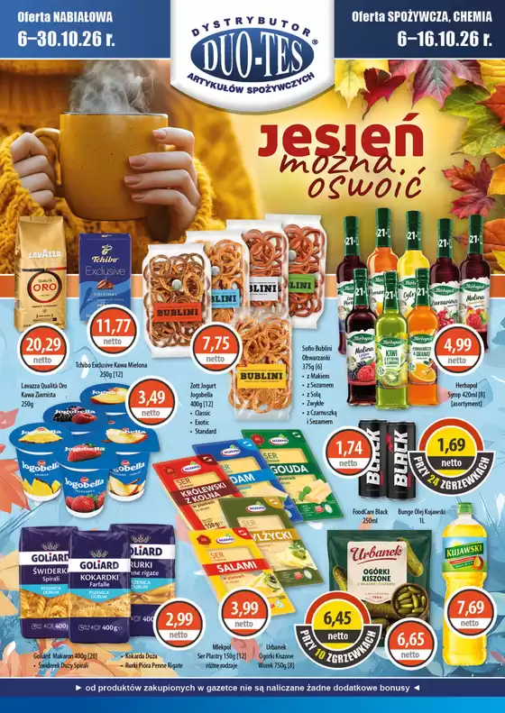Katalog DUO-TES | Gazetka Październik 2026 | 2026-10-06T00:00:00.000Z - 2026-10-30T00:00:00.000Z