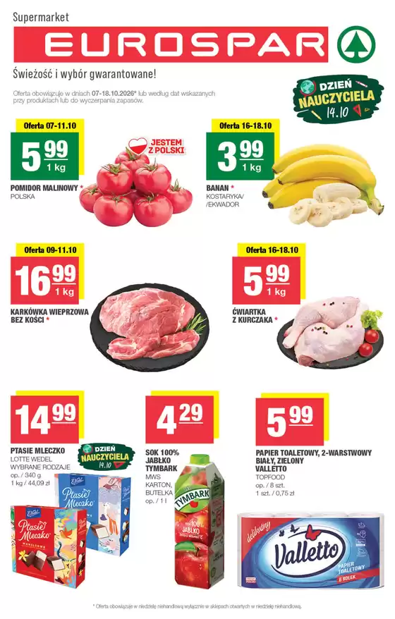 Katalog SPAR | T41 eurospar 1 | 2026-10-07T00:00:00.000Z - 2026-10-18T00:00:00.000Z