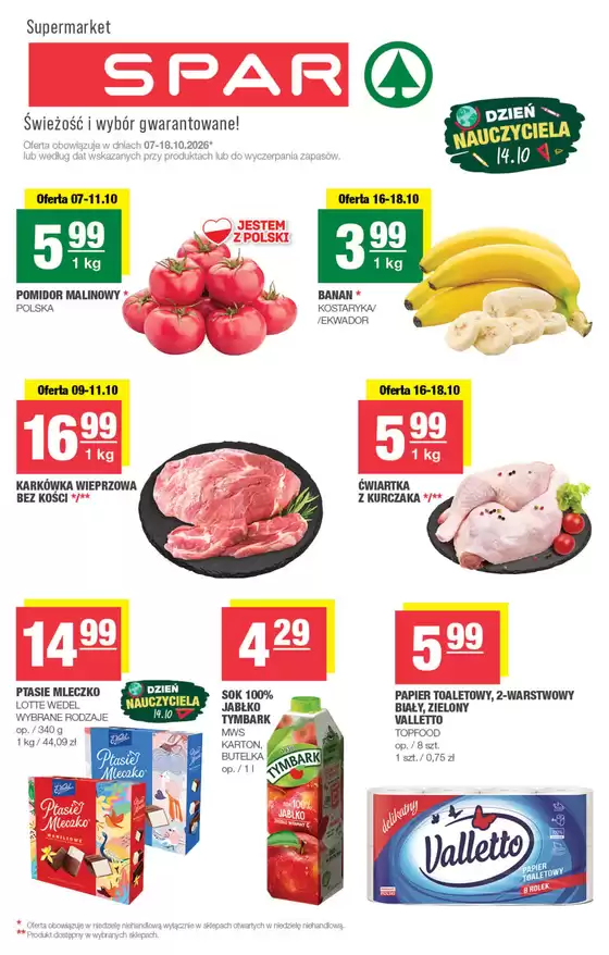 Katalog SPAR | T41 spar 2 | 2026-10-07T00:00:00.000Z - 2026-10-18T00:00:00.000Z