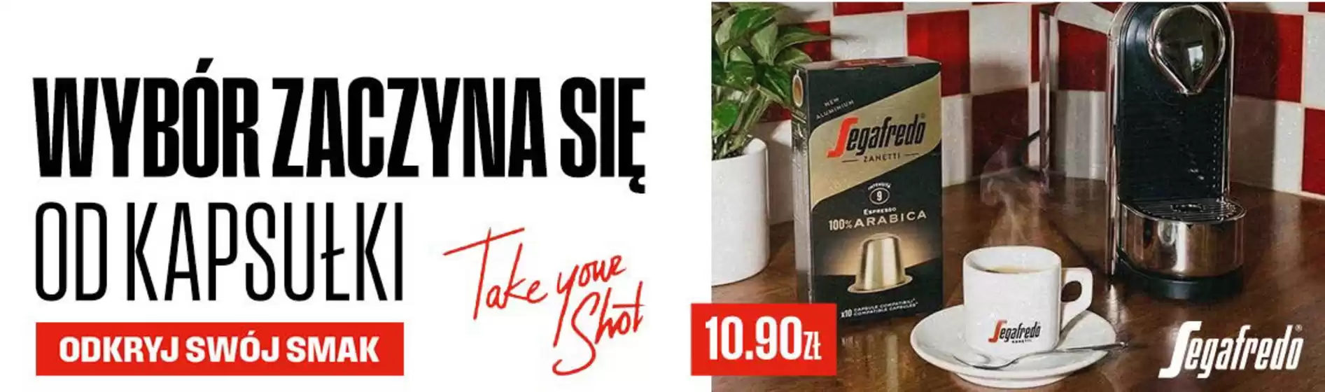 Katalog Segafredo w: Jeżów | Promocja | 2026-10-06T00:00:00.000Z - 2026-10-25T00:00:00.000Z
