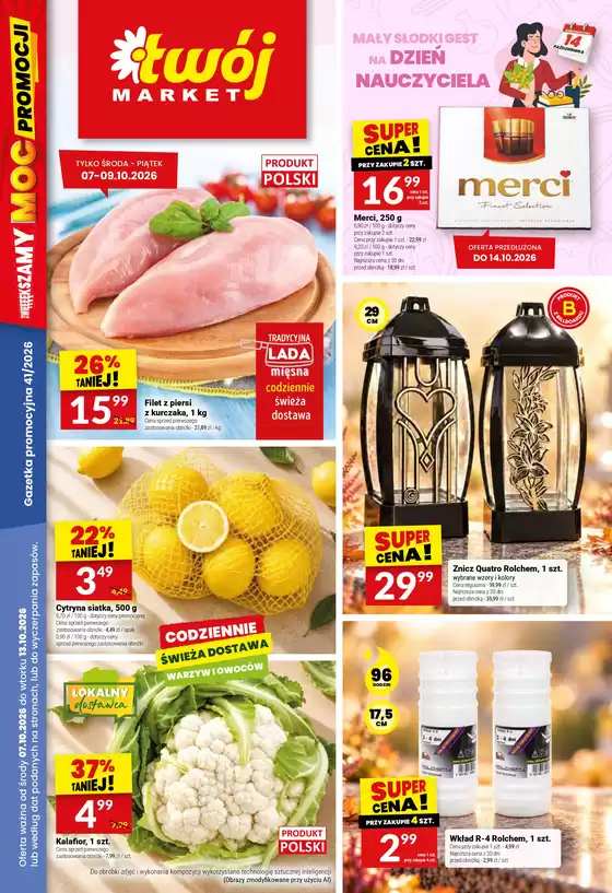 Katalog Twój Market w: Bolszewo | Twój Market gazetka | 2026-10-07T00:00:00.000Z - 2026-10-13T00:00:00.000Z