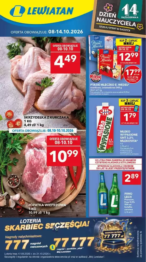 Katalog Lewiatan w: Szczytno | Świetna oferta dla łowców okazji | 2026-10-08T00:00:00.000Z - 2026-10-14T00:00:00.000Z