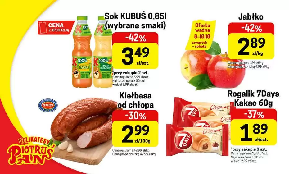Katalog Delikatesy Piotruś Pan | Nasze najlepsze okazje | 2026-10-08T00:00:00.000Z - 2026-10-10T00:00:00.000Z