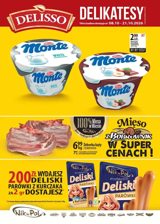 Katalog Delisso Delikatesy | Delisso Delikatesy gazetka | 2026-10-08T00:00:00.000Z - 2026-10-21T00:00:00.000Z