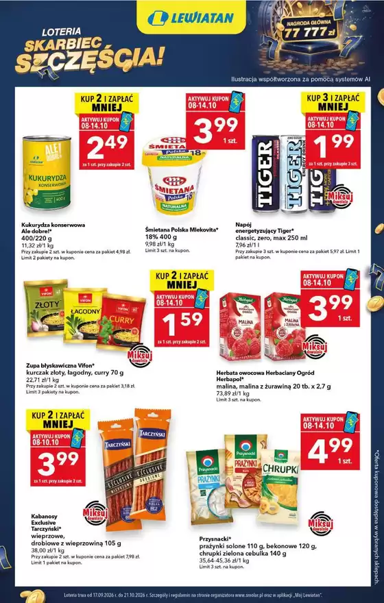 Katalog Lewiatan w: Łęczna | Odkryj atrakcyjne oferty | 2026-09-17T00:00:00.000Z - 2026-10-21T00:00:00.000Z