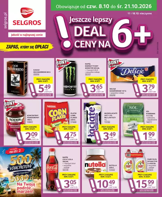 Katalog Selgros | Oferta dla profesjonalistów | 2026-10-08T00:00:00.000Z - 2026-10-21T00:00:00.000Z
